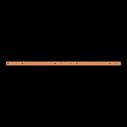 Striebel&John - Sammelschiene CombiLine Innenausbau Mod. ZXM1067 Feldbr. 4 max.630A