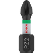 Bosch - Bit PRO Pozidriv Impact Bit, 2608522401 PZ2, 25 mm, 2-tlg