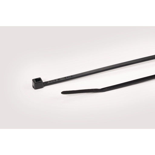 HellermannTyton - Kabelbinder T18R-PA66-BK schwarz, 1000ST − 1000 Stück