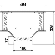 OBO Bettermann - T-Stück für Kabelrinne T-Stück für Kabelrinne RT 820 FT 85x200