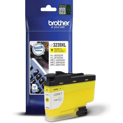 Brother - Verbrauchsmaterial für Telefax/Drucker/MFC Tintenpatrone LC-3239XLY gelb