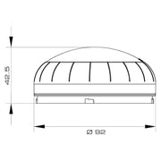 Grothe - Blinkleuchte Modul Warnleuchte LED MWL 8951 orange