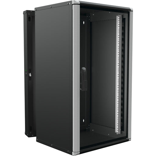 Enoc - Netzwerkgehäuse Wandschrank 21HE 3tlg. sw Wr2 21-66-S 19"600x600x1067mm