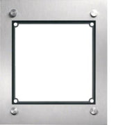 Elcom - Türstation für Türkommunikation UP-Rahmen FMU-1/1EM 1Mod.,Edelstahl matt