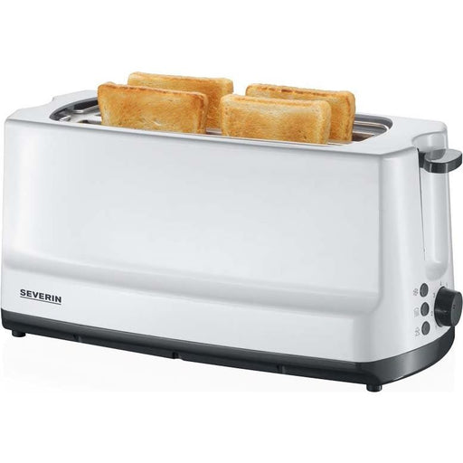 Severin - Toaster Langschlitztoaster AT 2234 ws/gr 4 Scheiben