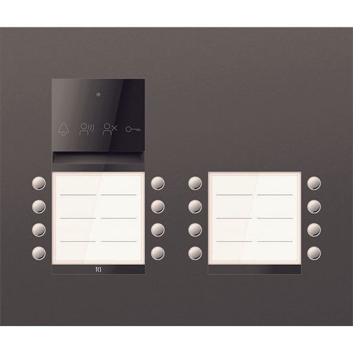 TCS Tür Control - Türstation für Türkommunikation PES PRO Audio Außenstat. ASU600416-0017 16T/2 UP R7016