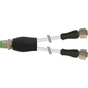 Murrelektronik - Sensor-Aktor-Adapter M12 Y-Verteiler 7000-40701-2331000 auf M12 Buchse ger