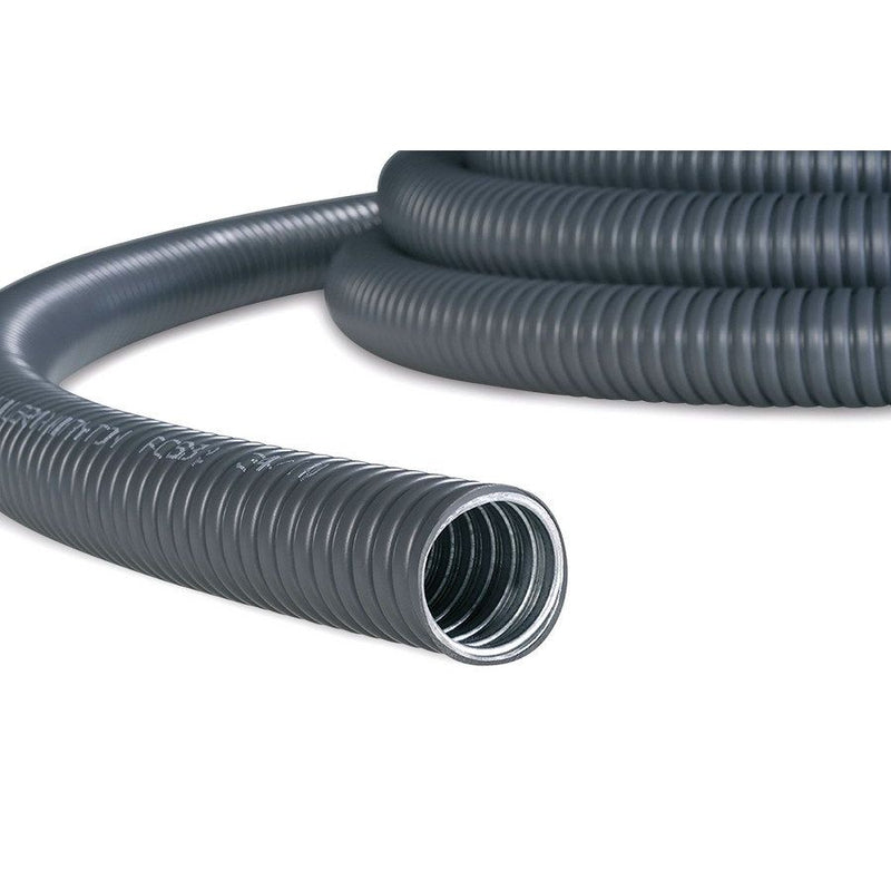 HellermannTyton - Metall-Schutzschlauch Schutzschlauch PCS75 sw − 10 Meter