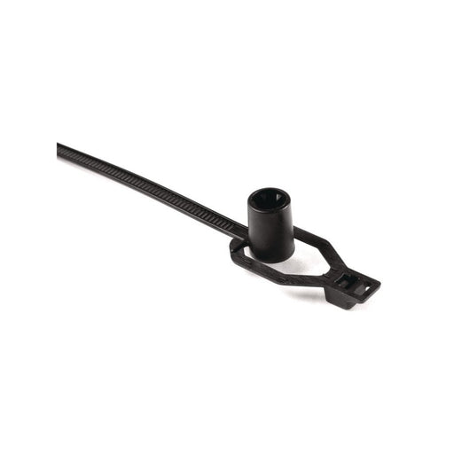 HellermannTyton - Kabelbinder Befestigungsbinder T50RS5 PA66 BK 100 190x4,6 schwarz − 100 Stück