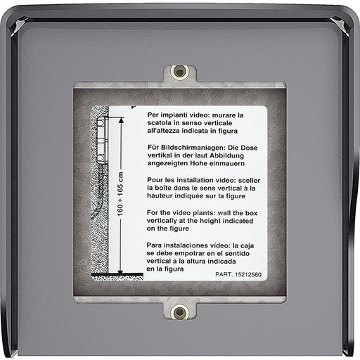 Legrand (BT) - Aufputzgehäuse für Unterputzgerät AP-Kasten 350613 Allstreet, 1 Modul