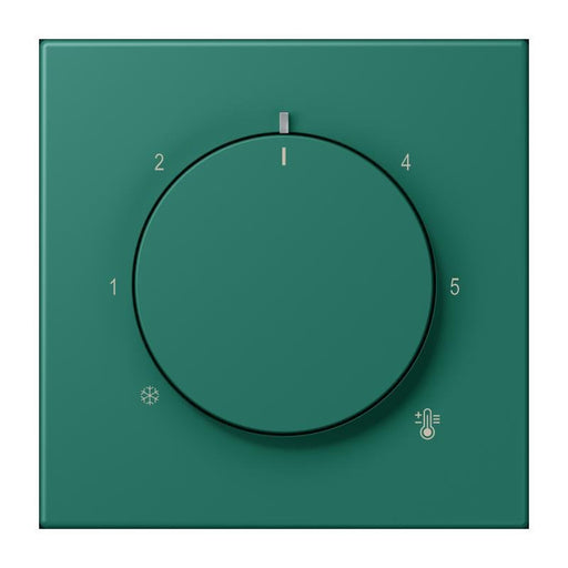Jung - Abdeckung/Bedienelement für Installationsschalterprogramme Abdeckung für Thermostat LC 1749 BF 216 vert anglais (32040)