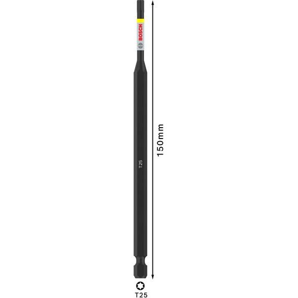 Bosch - Bit PRO Impact 2608522539 Bit, T25, 150 mm