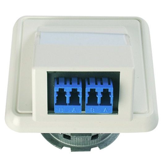 Telegärtner - Kommunikationsanschlussdose LWL Anschlussdose OAD/S 100022459 2xLC-Duplex aws
