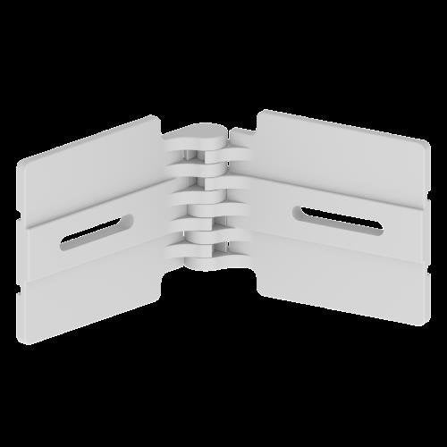 Unex - Verbinder für Kabeltragsystem Horizontales Gelenkstück 67854-44 ück 135 mm − 12 Stück