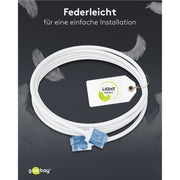 Goobay - Patchkabel Kupfer Patchkabel U/UTP Cat6 74285 Ultraflexibel,slim,w