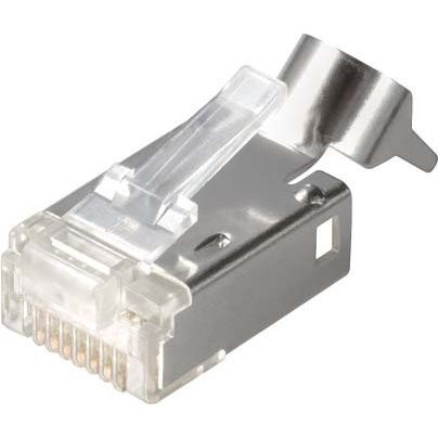 Telegärtner - Modularer Steckverbinder STX IP20 RJ45-Stecker 100007450 AWG24-27 Cat.6 − 100 Stück