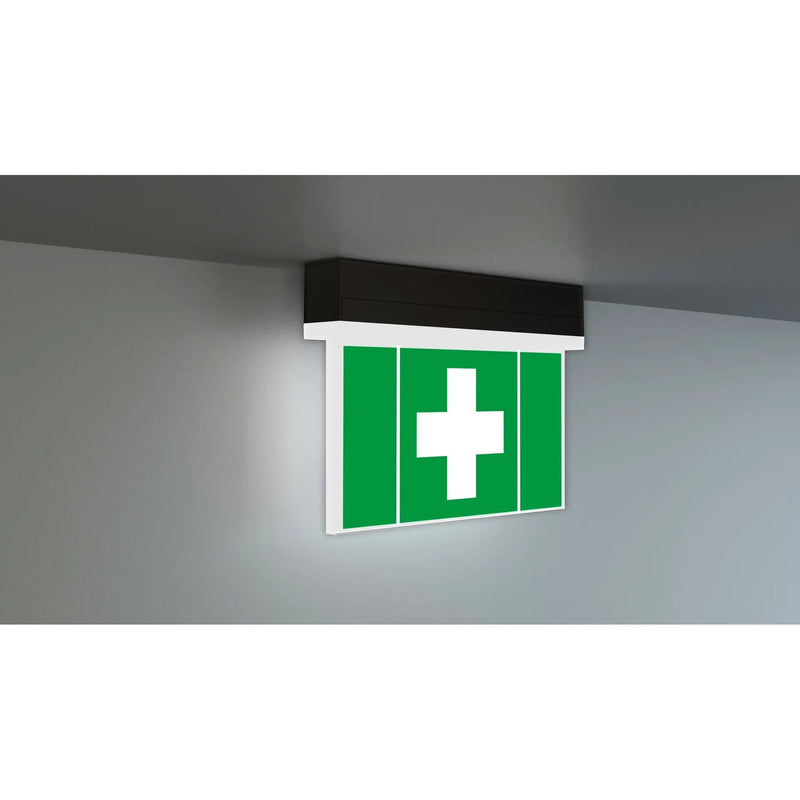 RP-Technik - Sicherheitsleuchte Notleuchte KSC019ML-SW ZB, sw