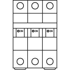 Doepke - Leitungsschutzschalter DLS 6HSL C10-3 6KA