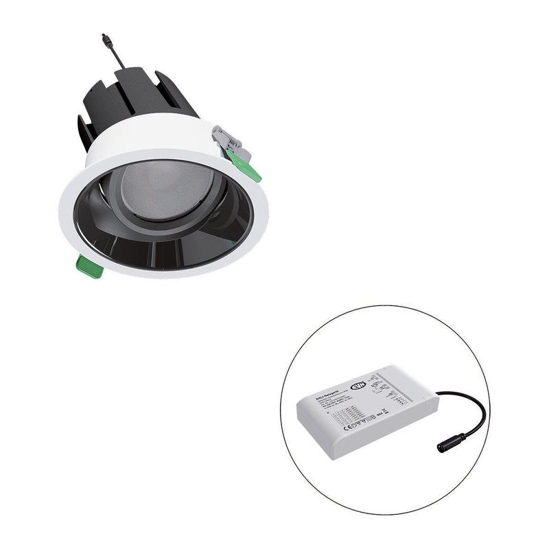 EVN Lichttechnik - Downlight/Strahler/Flutlicht LED-Einbauleuchte modular F04R09SM3840L55D Konfigurationstype