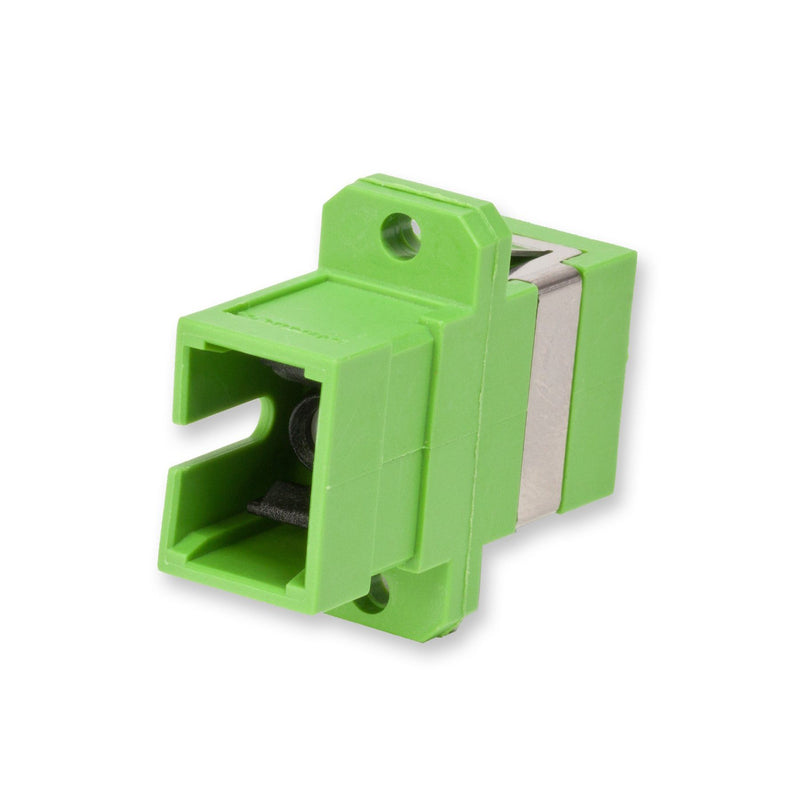 Corning - LWL-Kupplung SC-Kupplung SM/APC simplex ADP-SC00-CCGFL-CLS grün − 50 Stück