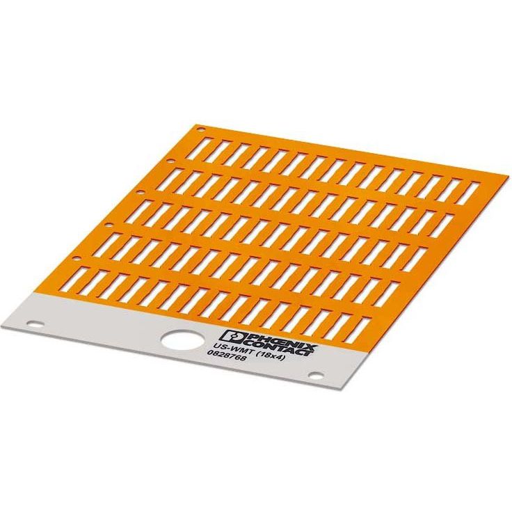 Phoenix Contact - Kabelmarkierungssystem Kabelmarker US-WMT (18X4) OG − 10 Stück