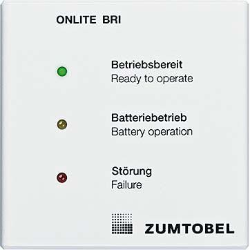Zumtobel - Bussystem-Zentralgerät Bus Fernanzeige ONLITE BRI