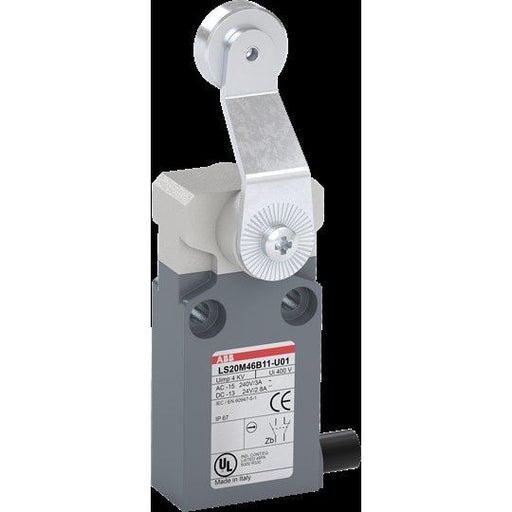 ABB Stotz S&J - Einzelpositionsschalter Kompakt-Pos.schalter LS20M46B11-U01 Metall-Gehäuse IP67