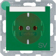 Berker - Steckdose Schuko-Steckdose gn 47501913 Aufdruck SV