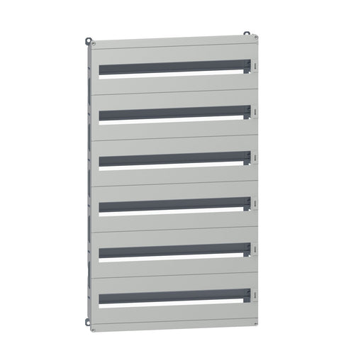 Schneider Electric - Verteilerfeld für Installationsverteiler Automatenabdeckung NSYDLM168 6-reih.168M 1000x600