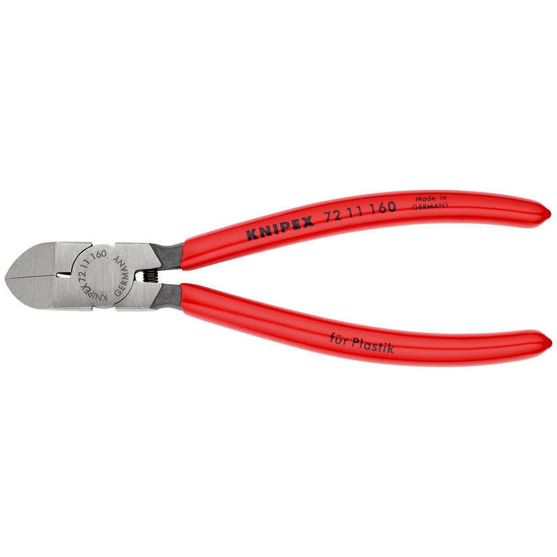 Knipex - Seitenschneider 72 11 160 für Kunstst., 160mm