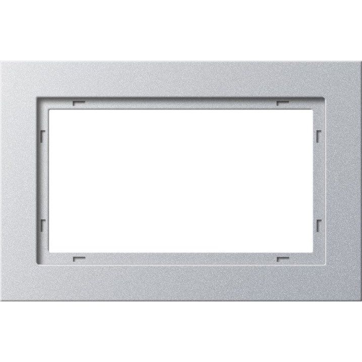 Gira - Abdeckrahmen 1 2fach 100125 alu