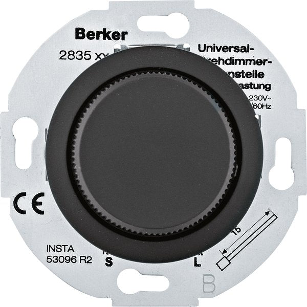 Berker - Dimmer Nebenstellen-Einsatz MAN0101417 für Univ.-Drehdimmer