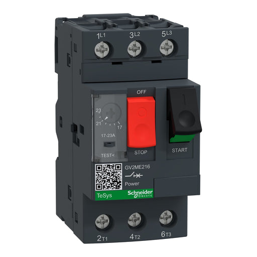 Schneider Electric - Leistungsschalter für Motorschutz Motorschutzschalter GV2ME216 TeSys GV2, 3P