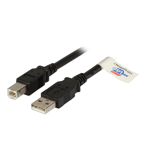 EFB-Elektronik - PC-Kabel USB2.0 Anschlusskabel K5256SW.0,5 0,5m sw A-B