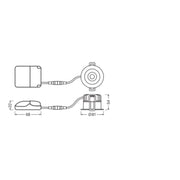 Ledvance - Downlight/Strahler/Flutlicht LED-Einbaustrahler SPDKFIXP8930PSDIP44S 930, dim, si