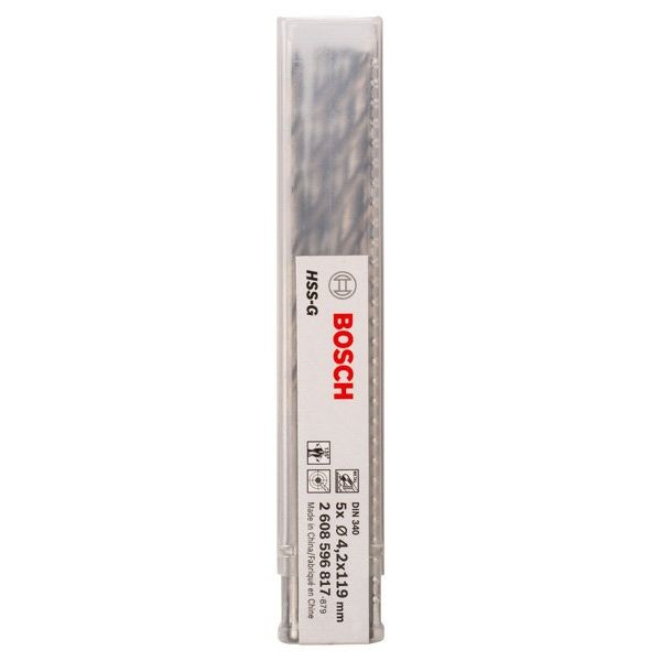 Bosch - Bohrer PRO Metal HSS-G 2608596817 Spiralbohrer 4,2 x