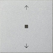 Gira - Abdeckung/Bedienelement für Installationsschalterprogramme Wippe 1-fach 538826 Alu