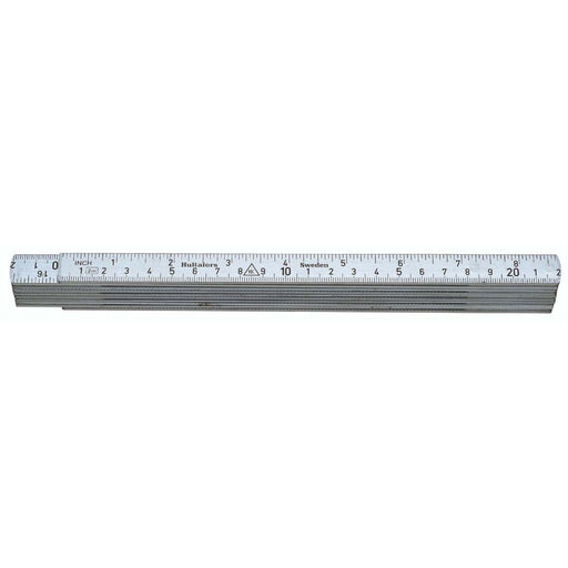 Hultafors - Gliedermaßstab Aluminiumgliedermasstab A61-2-10 -mm/Zoll- 2m − 5 Stück