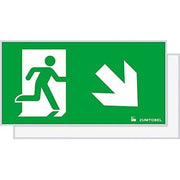 Zumtobel Group - Piktogramm für Not-/Hinweisleuchte Rettungszeichen PURESIGN150#22900431 AD/ED/TEC RZ-1RU