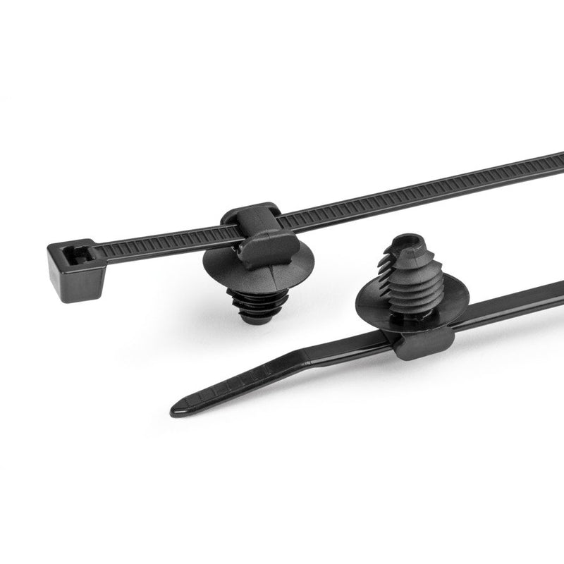 HellermannTyton - Kabelbinder Befestigungbinder T50RFT8GSD 2-teilig − 3000 Stück