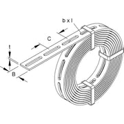 Niedax - Montageband Schlitzbandeisen S 25 X 3 − 20 Meter