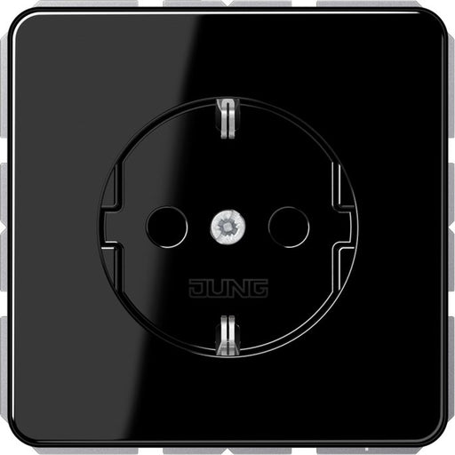 Jung - Steckdose SCHUKO-Steckdose CD 1520 SW schwarz