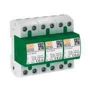 OBO Bettermann - Blitzstromableiter für Energietechnik Überspannungsableiter MCD 50-B 3 Set TN-C Netze 255V