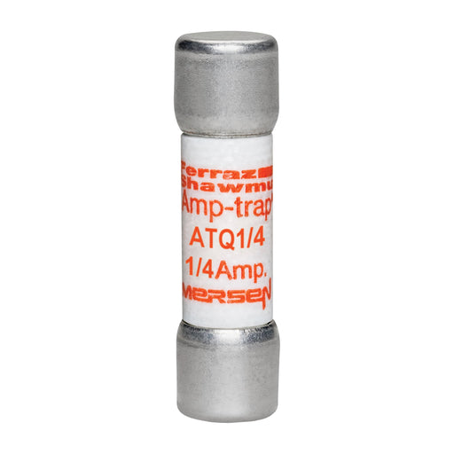 Mersen - Zylindrische Sicherung Sicherungseinsatz Midget ATQ1/4 ATQ 10x38 0,25A T − 10 Stück