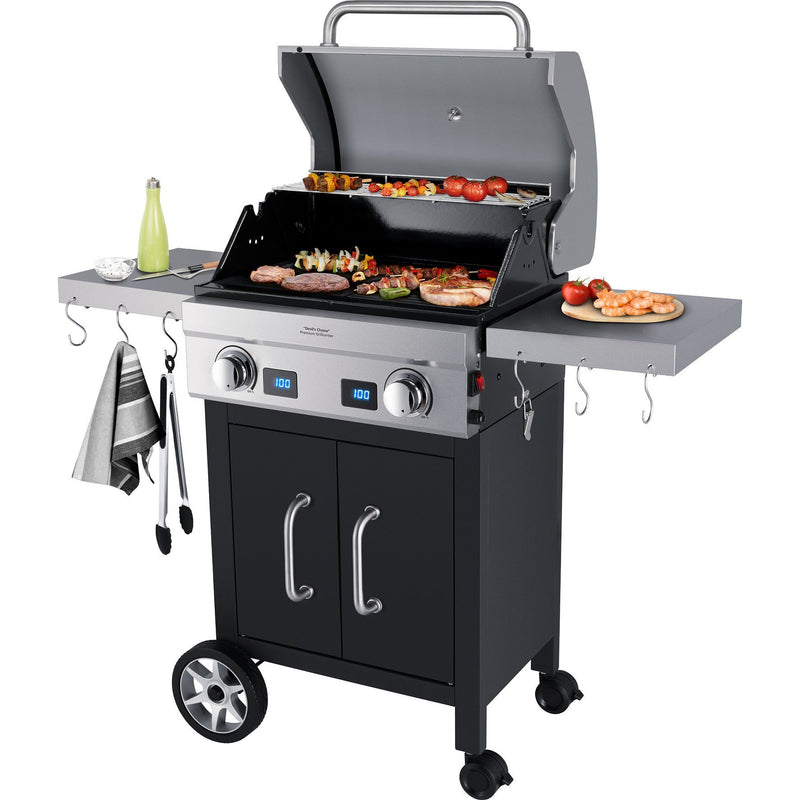 Steba - Grillgerät Grillcenter VG 7000 eds/sw Deluxe DEVILS CHOICE