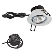 EVN Lichttechnik - Downlight/Strahler/Flutlicht LED-Einbauleuchte IP65 PC650N615D2W D2W chr-mt