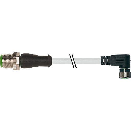 Murrelektronik - Konfektioniertes Sensor-Aktor-Kabel M12 Stecker gerade 7000-40601-2300100 auf M8 Buchse abgew
