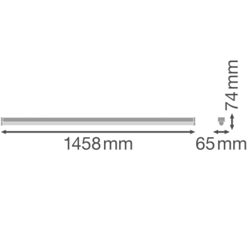 Ledvance - Lichtleiste LED-Leuchte 150cm LNUOEL1500P48WCPSWT CPS, ws