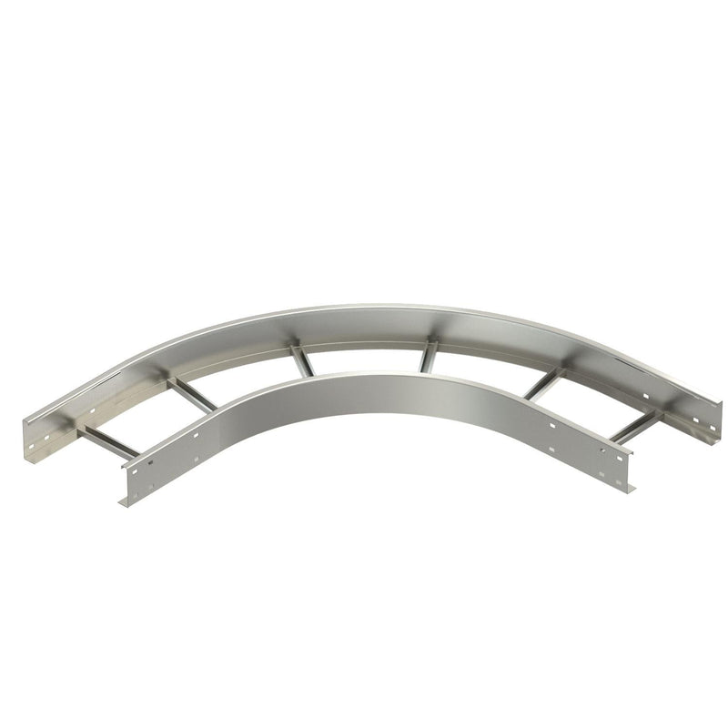OBO Bettermann - Bogen für Kabelleiter Bogen 90 Grad WLB 90 114 A4 110x400mm
