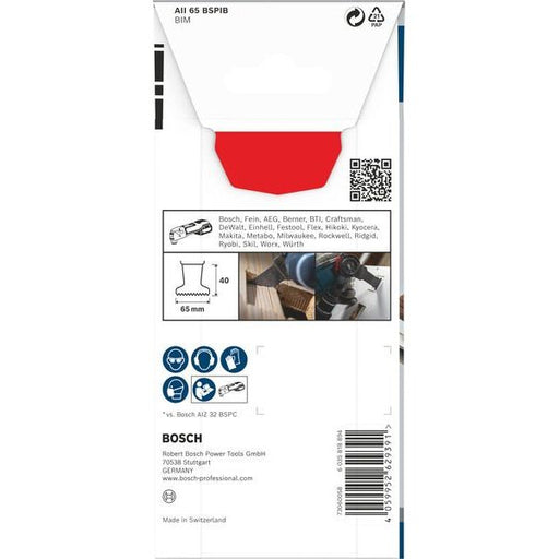 Bosch - Blatt für Oszillierer PRO AII 65 BSPIB Blatt für 2608669082 Multifunktionswerkze
